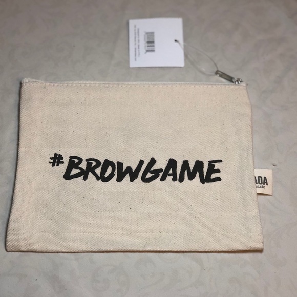 Canvas Makeup Bag - Picture 1 of 4